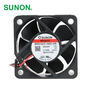 SUNON MF50152V2-1000C-A99 Electric OEM/ODM 50x50x15mm 24VDC 24mA 0.72W 5000RPM 13.0CFM Vapo Bearing Cooling Cabinet Axial Fan - Product Image 1