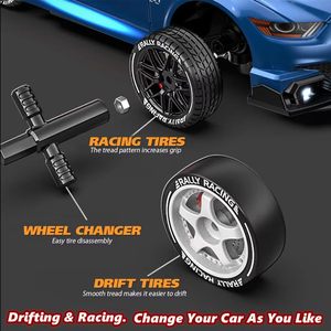 1 24 遥控通用漂移遥控金属迷你车玩具，适合所有年龄段儿童，半比例控制，节日礼物，适合男孩 - Product Image 6