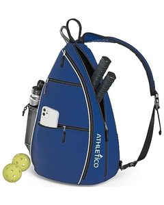 Échantillon gratuit sac à dos de pickleball réglable avec crochet de clôture porte-bouteille d'eau s'adapte à 4 pagaies et tous vos autres équipements - Product Image 1