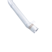 Système d'échappement haute performance en acier inoxydable 304 pour BMW M140i F21 3.0T, silencieux simple à double valve, queue de cygne, coupé