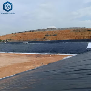 Revêtement de bassin en polyéthylène renforcé de 20 mil Revêtement de bassin en géomembrane HDPE <span class=keywords><strong>Prix</strong></span> du revêtement de bassin pour projet d'aquaculture en Équateur - Product Image 5