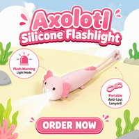 Lampes de poche USB porte-clés personnalisées, jouets portables, mini lampes de camping rechargeables, lampes de poche LED pour enfants