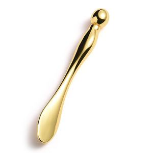 Herramienta de Masaje Facial de Metal Dorado Personalizable de Fábrica, Dispositivo para Lifting Facial - Product Image 4