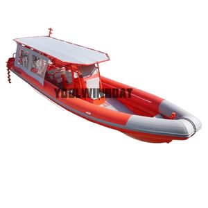 Yoolwin - Embarcación Neumática Semirrígida (RIB) de 12 m de Alto Rendimiento con Piloto Automático para Operaciones Marítimas en Alta Mar, Operaciones Gubernamentales de Búsqueda y Rescate (SAR), en Venta - Product Image 4