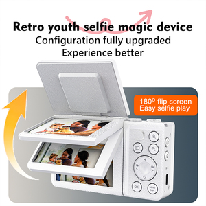 Fotocamera CCD <span class=keywords><strong>A72</strong></span> in Plastica Leggera con Schermo da 3.0" e Luce di Bellezza, Registrazione HD 1080P, Batteria da 2000mAh per Lunga Durata di Registrazione Video e Foto - Product Image 6