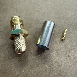 Conector RF SMA-C-K3 de Cobre, Conector Hembra SMA, Crimpado, RG58 RG142 - Product Image 1