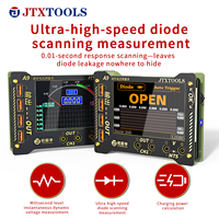 Multimètre numérique à courbe de forme d'onde JTX A9 pour la réparation électronique, les tests de circuits imprimés, la mesure de la tension, du courant et de la résistance