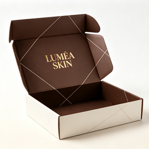 Cajas de Cartón Corrugado Kraft con Cierre Automático, Personalizables con Logotipo, de Lujo, para Envíos de Cosméticos, Cuidado de la Piel, Regalos de Belleza, Venta al Por Mayor - Product Image 2