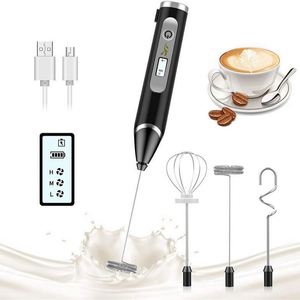 New Arrival Milk Frother Handheld 3 Heads Electric Whisk Drink Foam Mixer - Product Image 1