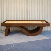 Table de jeux multifonctionnelle durable pour intérieur, personnalisable, billard, tennis de table, hockey sur air, shuffleboard, football de table pour salle de jeux, villa, vacances