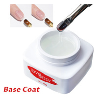 Fournitures professionnelles pour salons de manucure, non toxiques, sans HEMA, vernis gel UV LED, base coat avec échantillon gratuit