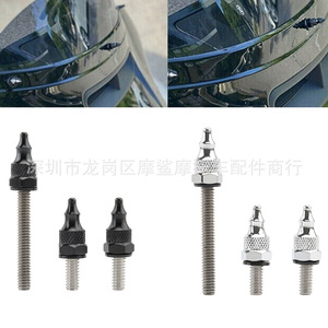 Boulons de pare-brise de moto 8mm M8, longueur 55mm avec rondelles pour modèles Harley Davidson Touring Gliding - Product Image 5