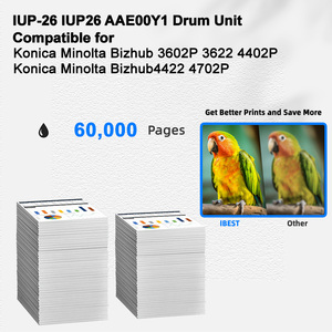 ชุดดรัมเข้ากันได้กับ ibest AAE00Y1 IUP26 IUP-26 Konica Minolta สำหรับตลับกลอง4422 Konica Minolta BIZHUB <span class=keywords><strong>3602P</strong></span> 3622 4402P - Product Image 2