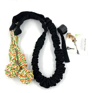 Eco-Friendly Nylon Pets Chewing Ball Bungee Hanging <b>Exercise</b> Outdoor Blend Dogs Muscle Building <b>Rope</b> Interactive Toy - Product Image 3