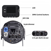 Projecteur de logo profilé DMX LED 300W, éclairage de scène, théâtre, 2 en 1 blanc chaud ou blanc froid ou 4 en 1 RGBL zoom ellipsoïdal