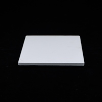 Plaque de Corindon-Mullite Réfractaire Blanche, Résistante aux Chocs Thermiques, Service de Découpe Personnalisable pour l'Industrie