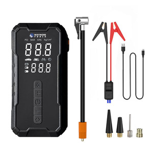 Compresseur d'air <span class=keywords><strong>portable</strong></span> pour pneus, pompe à <span class=keywords><strong>vélo</strong></span> sans fil 150 PSI avec manomètre numérique et lampe de travail LED - Product Image 1