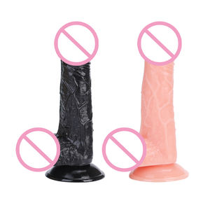 Großhandel Fabrik PVC Soft <span class=keywords><strong>Dildo</strong></span> Realistische Haut und Schwarz Custom ized Dildos Adult Sexy Spielzeug für Frauen 7,28 Zoll Big <span class=keywords><strong>Dildo</strong></span> - Product Image 2