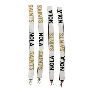 สายรัดกระเป๋าแฟชั่นแบบปรับได้ Saints Nola Webbing Strap - Product Image 1
