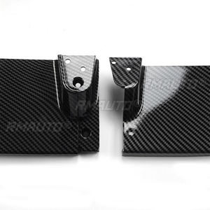 Kit de 5 pièces de lames de spoiler avant pour pare-chocs de voiture BMW F80 M3 F83 F82 M4 2015-2020, avec aérateurs latéraux inférieurs et séparateurs d'angle - Product Image 6