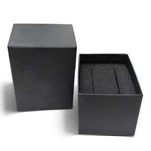 OEM <b>Black</b> Paper Watch <b>Box</b> Square Paper Original Watch <b>Gift</b> <b>Box</b> Customizable Logo Watch Packaging <b>Box</b> - Product Image 6