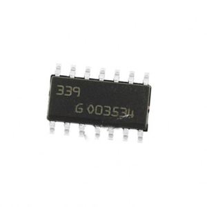 SMD LM339DT 339 SOP-14, Comparador de Cuatro Voltajes LM339, Integración Electrónica, Nuevo y Original en Stock - Product Image 1
