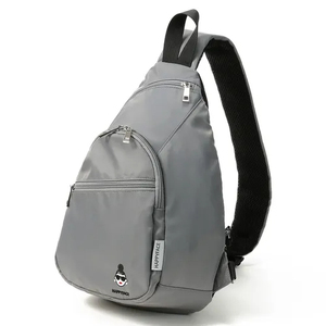 Sac banane pour homme tendance, vente en gros, imperméable, décontracté, sac de poitrine, voyage, cyclisme, polyester, sac banane - Product Image 6