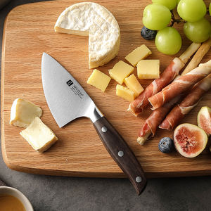 Xinzuo มีดหั่นชีสดีไซน์ใหม่ขนาด3.5นิ้วมีดทำครัวสแตนเลสสตีลจากเยอรมันด้ามไม้จันทน์สีแดงคมมีดทำครัวที่ทนทาน - Product Image 5