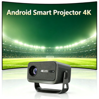 Projecteur intelligent Android 14 OEM 2 Go 32 Go Full HD 1080P 500 ANSI avec autofocus, grand écran, pour extérieur et cinéma maison P20plus