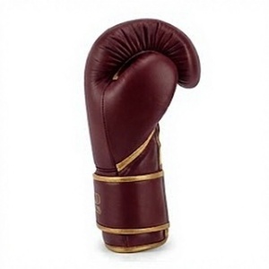 Guantes de Artes Marciales de Cuero Genuino con Cierre Seguro y Cordones para Práctica de Boxeo - Product Image 3