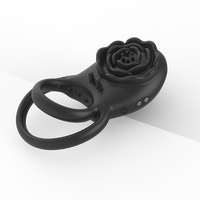 Großhandel: Kabelloser USB-wiederaufladbarer Rosen-Klitorisvibrator für Herren mit Fernbedienung – Körpermassagegerät für Erwachsene, Rosen-Spielzeug