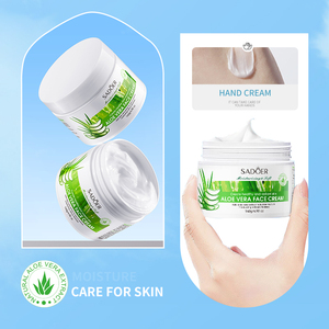OEM SADOER marque privée crème hydratante pour le visage à l'<span class=keywords><strong>aloe</strong></span> <span class=keywords><strong>vera</strong></span> crème hydratante rajeunissante pour le visage nourrissante pour les plantes - Product Image 5