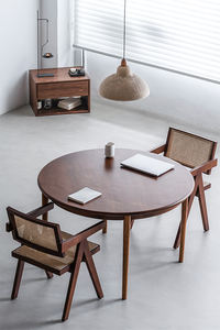 Muebles para el Hogar, Estilo Nórdico, Lujoso, Moderno, Duradero, Ecológico, Mesa de Centro de Madera para Sofá, Juego de Mesa de Café, Almacenamiento Portátil para Sala de Estar - Product Image 2