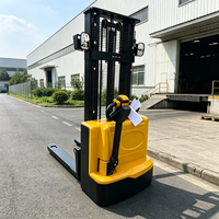 Chariot élévateur autoporteur portable 1,5T entièrement électrique intelligent pour le chargement de marchandises