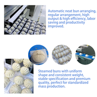 Ligne d'assemblage multifonctionnelle haute capacité pour pains vapeur LONGYU Automation, pour usage industriel