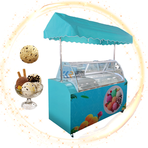 Chariot de vente ambulante de crème glacée et de jus de fruits avec congélateur, tricycle, chariot à roues, modèle 2025 - Product Image 6