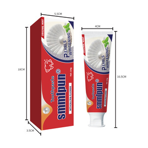 <span class=keywords><strong>Dentifrice</strong></span> Smmlpun White Pearl, formule blanchissante aux perles, saveur menthe originale, <span class=keywords><strong>anti</strong></span>-<span class=keywords><strong>taches</strong></span>, nettoyage des dents, <span class=keywords><strong>dentifrice</strong></span>, support OEM - Product Image 2
