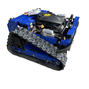 Tondeuse à gazon robotisée télécommandée sans fil à démarrage électrique 4 temps, personnalisée, industrielle, avec lame à neige et poignée télescopique - Product Image 2