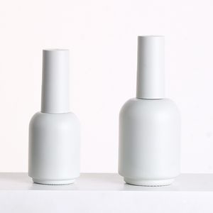 5ml-18ml <span class=keywords><strong>prix</strong></span> d'usine bouteille d'ongle usine blanc vide Gel vernis bouteille verre vernis à <span class=keywords><strong>ongles</strong></span> conteneur avec couvercles de brosse - Product Image 2