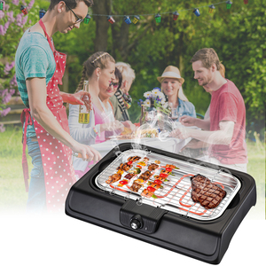 شواية محمولة سهلة التنظيف. شواية كهربائية تعمل بدون دخان. - Product Image 5