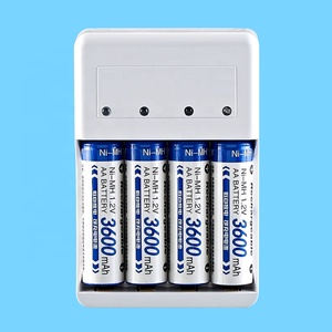 Livolo — <span class=keywords><strong>chargeur</strong></span> de prise Standard ue, avec 4 fentes, 1.2V, Aa, Aaa, Lithium, Nimh, nickel, métal, télécommande, microphone, <span class=keywords><strong>chargeur</strong></span> de batterie - Product Image 3