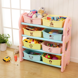 Organisateur de rangement moderne pour la maison en plastique PE rectangulaire écologique, directement de l'usine, pour les jouets des enfants (port de Ningbo) - Product Image 2