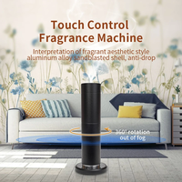 Diffuseur d'aromathérapie en acier métallique avec écran tactile, tour sans eau, machine à parfum d'huile pour table