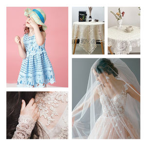 Wholesale Glitter Tulle <strong>Lace</strong> Black Luxury Eyelash Chantilly <strong>Lace</strong> <strong>Fabric</strong> For Women Wedding Dress - Product Image 4