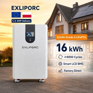 คลังสินค้า EU โปแลนด์ แบตเตอรี่เก็บพลังงาน LiFePO4 16kWh 51.2V 324Ah จัดส่งแบบ DDP ปลอดภาษี ภายใน 2 วัน 8000 รอบการใช้งาน พลังงานแสงอาทิตย์ - Product Image 1