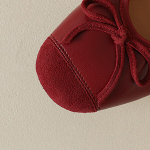 Scarpe basse personalizzate Xinzirain con suola morbida, logo personalizzato, in vera pelle, pieghevoli, da donna, stile <span class=keywords><strong>ballerine</strong></span>. - Product Image 5