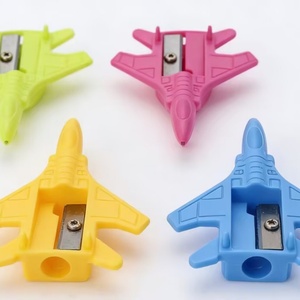Popular Cheap Single-Hole New Funny Boy Lovely Novelty Small <b>Airplane</b> Toy Sharpener for Classroom Use - Product Image 5