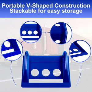 Lot de 24 protections d'angle robustes en plastique imitation rotin de 4 pouces pour bords de chargement, pour sangles à <span class=keywords><strong>cliquet</strong></span> et chargement sur plateau <span class=keywords><strong>plat</strong></span>, Marque OEM - Product Image 5