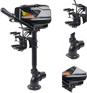 Support Moteur Pour Kayak De Pêche – Noir, Alliage, Fixation 18,5 X 7,5 Cm