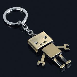 Vintage Mechanical Robot Keyring Creative Gifts Toy Robot <b>Keychain</b> for Friends - Product Image 1